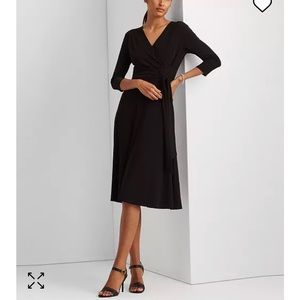 Ralph Lauren wrap dress Surplice Jersey